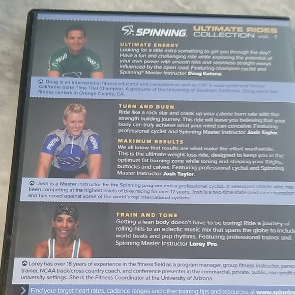Spinning Ultimate Rides Collection 4 DVDs - Picture 4 of 4